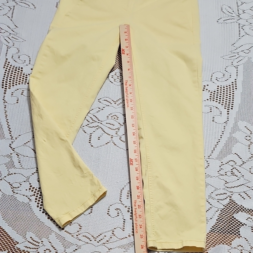 LOFT Yellow Pants - Picture 3 of 7